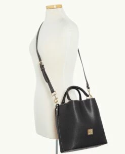 Saffiano Small Barlow Black -Florentine Shop B1034G SIBLSIBL0001 ALT4 1