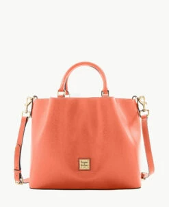 Saffiano Large Barlow Off White 14 Saffiano Large Barlow Off White -Florentine Shop B1039G SICRSICR