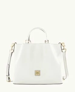 Saffiano Large Barlow Off White 4 Saffiano Large Barlow Off White -Florentine Shop B1039G SIOWSIOW 1