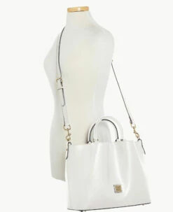 Saffiano Large Barlow Off White 3 Saffiano Large Barlow Off White -Florentine Shop B1039G SIOWSIOW ALT4