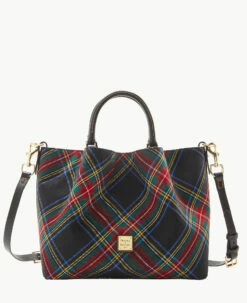 Tartan Large Barlow Black -Florentine Shop B1039G TTBLPABL 2
