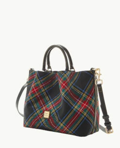 Tartan Large Barlow Black -Florentine Shop B1039G TTBLPABL ALT1