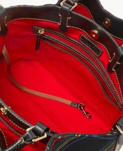 Tartan Large Barlow Black -Florentine Shop B1039G TTBLPABL ALT2