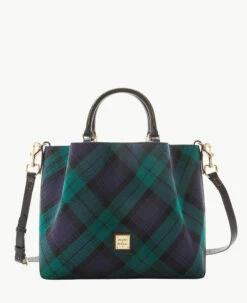 Tartan Large Barlow Black -Florentine Shop B1039G TTNVPABL