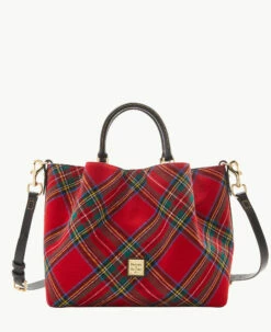 Tartan Large Barlow Black -Florentine Shop B1039G TTRDPABL