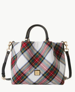 Tartan Large Barlow Black -Florentine Shop B1039G TTWHPABL