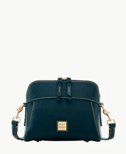 Saffiano Cameron Crossbody Black