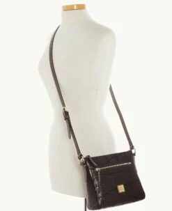 Denison Allison Crossbody Espresso 7 Denison Allison Crossbody Espresso -Florentine Shop B1104G 8DEEPABM0002 ALT4 1