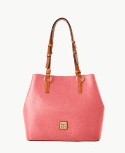 Saffiano Briana With Pouch Cranberry 12 Saffiano Briana With Pouch Cranberry -Florentine Shop B1157G SIBZPANA