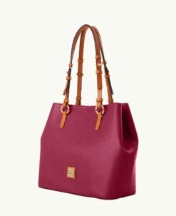Saffiano Briana With Pouch Cranberry 6 Saffiano Briana With Pouch Cranberry -Florentine Shop B1157G SICBPANA ALT1 1