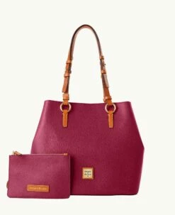 Saffiano Briana With Pouch Cranberry 8 Saffiano Briana With Pouch Cranberry -Florentine Shop B1157G SICBPANA ALT3 1