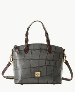 Denison Small Heidi Satchel Cognac -Florentine Shop B1217G 8DSMPABM