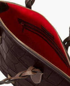 Denison Celeste Satchel Espresso 2 Denison Celeste Satchel Espresso -Florentine Shop B1299G 8DEEPABM ALT2