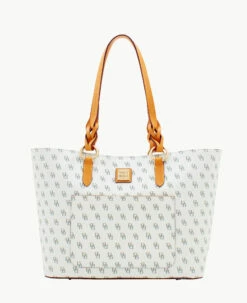 Blakely Tammy Tote Bone -Florentine Shop B1312G NGBOPABS 2