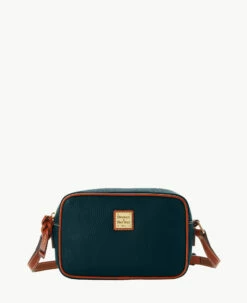 Pebble Grain Camera Crossbody Caramel -Florentine Shop B1318G AWBLPATN