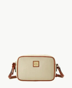 Pebble Grain Camera Crossbody Caramel -Florentine Shop B1318G AWBOPATN