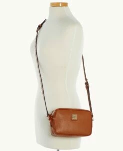 Pebble Grain Camera Crossbody Caramel -Florentine Shop B1318G AWCAPATN ALT4 1