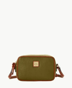 Pebble Grain Camera Crossbody Caramel -Florentine Shop B1318G AWOLPATN