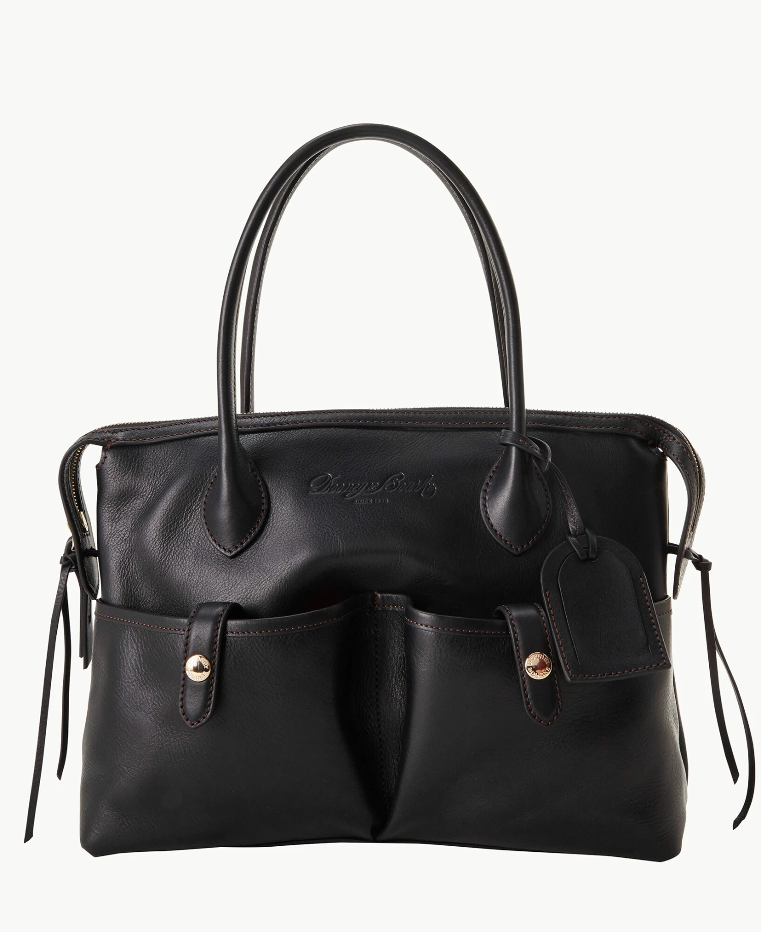 Florentine Medium East West Satchel Black Florentine Medium East West Satchel Black -Florentine Shop B1390G FVBLFVBL 2