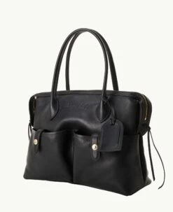Florentine Medium East West Satchel Black 5 Florentine Medium East West Satchel Black -Florentine Shop B1390G FVBLFVBL ALT1 1