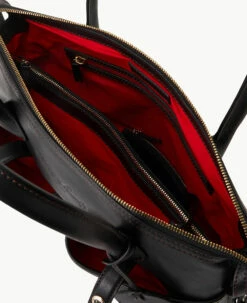 Florentine Medium East West Satchel Black 2 Florentine Medium East West Satchel Black -Florentine Shop B1390G FVBLFVBL ALT2