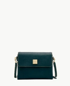 Pebble Grain Hunter Crossbody Caramel -Florentine Shop B1424G AWBLPABL