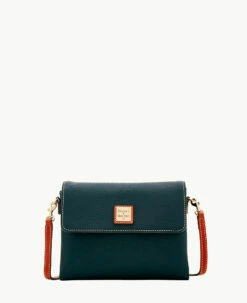 Pebble Grain Hunter Crossbody Caramel -Florentine Shop B1424G AWBLPATN