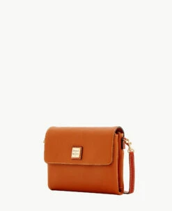 Pebble Grain Hunter Crossbody Caramel -Florentine Shop B1424G AWCAPATN ALT1