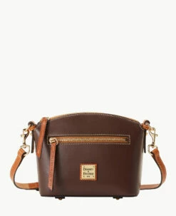 Wexford Leather Domed Crossbody Brown -Florentine Shop B1495G JKBNPANA 2