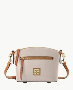 Wexford Leather Domed Crossbody Brown -Florentine Shop B1495G JKOYPANA