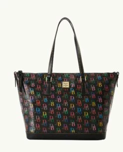 DB75 Multi Tote Black -Florentine Shop B1521G 5SBLPABL 1