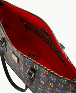 DB75 Multi Tote Black -Florentine Shop B1521G 5SBLPABL ALT2