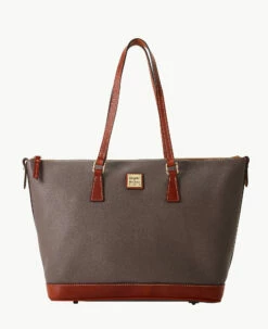 Pebble Grain Tote Forest 11 Pebble Grain Tote Forest -Florentine Shop B1521G AWELPATN