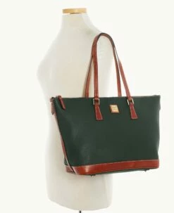 Pebble Grain Tote Forest 7 Pebble Grain Tote Forest -Florentine Shop B1521G AWFSPATN ALT4 1