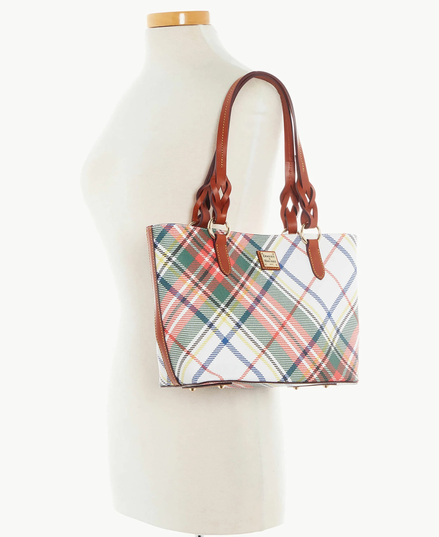 Windsor Small Nelly Tote White Windsor Small Nelly Tote White -Florentine Shop B1559G 3WWHPATN ALT4