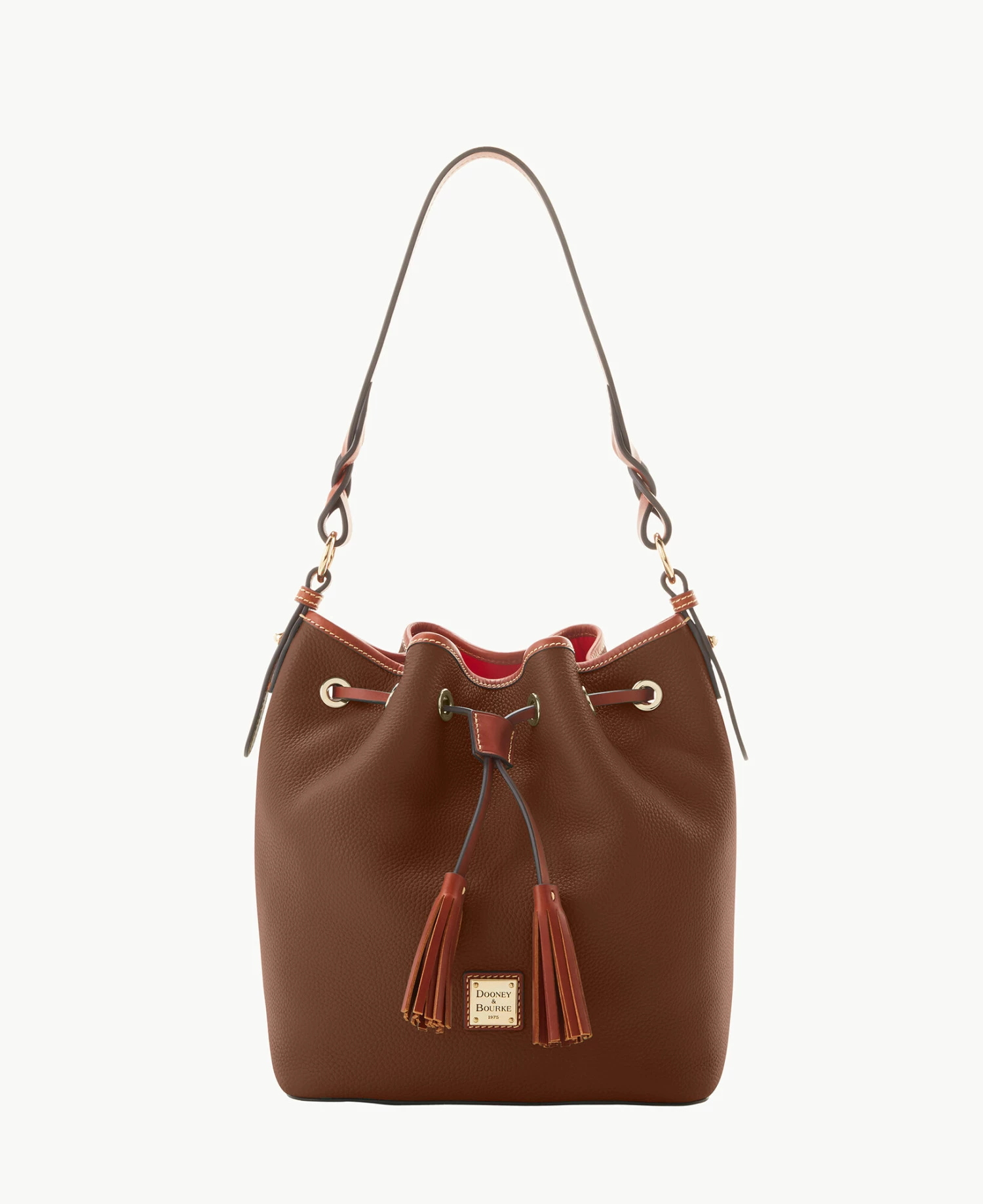 Pebble Grain Tasha Drawstring Caramel Pebble Grain Tasha Drawstring Caramel -Florentine Shop B1596G AWBFPATN