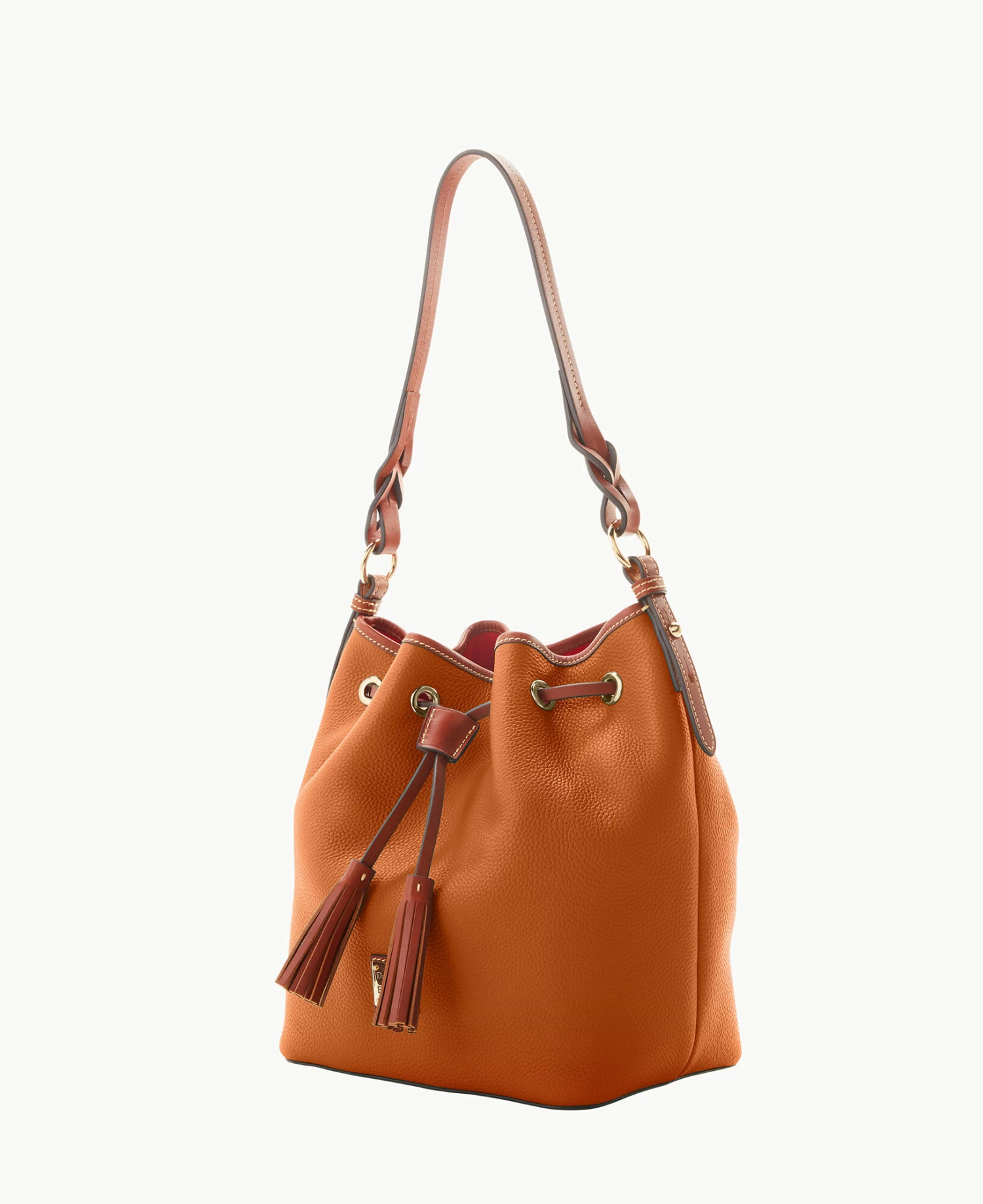 Pebble Grain Tasha Drawstring Caramel Pebble Grain Tasha Drawstring Caramel -Florentine Shop B1596G AWCAPATN ALT1