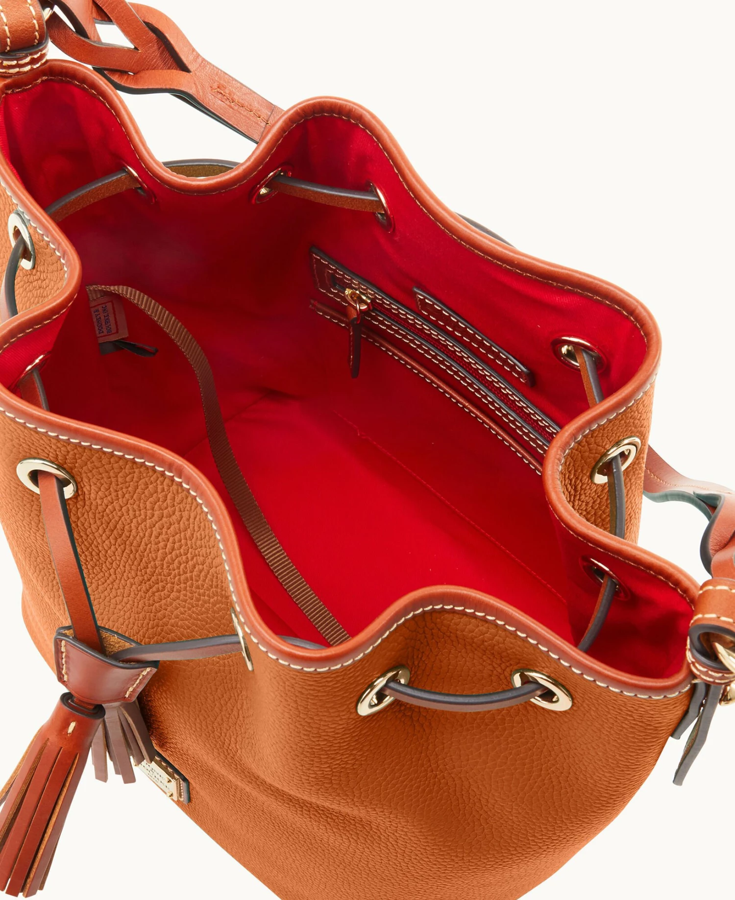 Pebble Grain Tasha Drawstring Caramel Pebble Grain Tasha Drawstring Caramel -Florentine Shop B1596G AWCAPATN ALT2 1