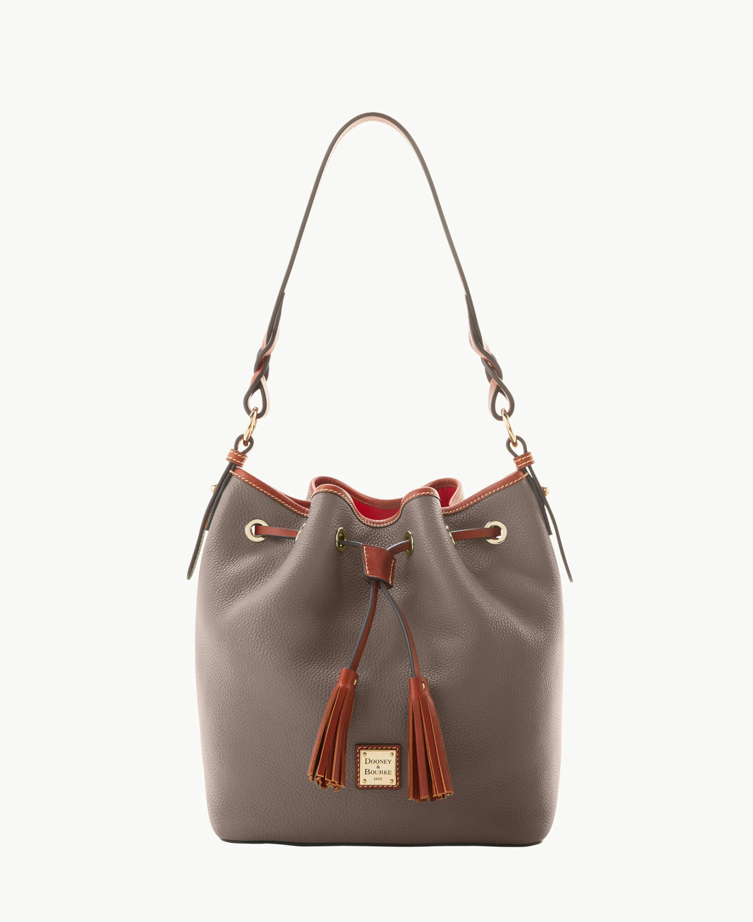 Pebble Grain Tasha Drawstring Caramel Pebble Grain Tasha Drawstring Caramel -Florentine Shop B1596G AWELPATN