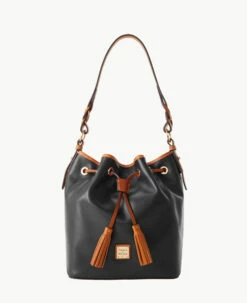Wexford Leather Tasha Drawstring Black 10 Wexford Leather Tasha Drawstring Black -Florentine Shop B1596G JKBLPANA 2