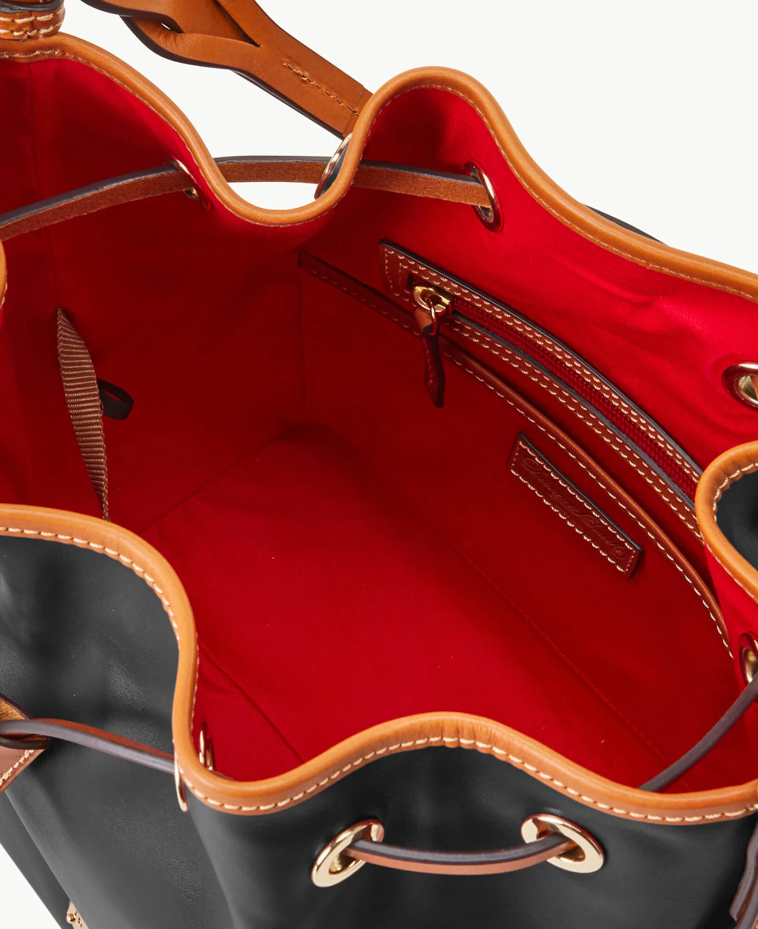 Wexford Leather Tasha Drawstring Black Wexford Leather Tasha Drawstring Black -Florentine Shop B1596G JKBLPANA ALT2