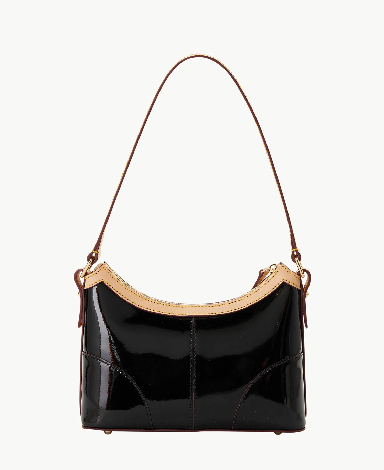 Patent Baguette Black Patent Baguette Black -Florentine Shop B1608G PTBLSVNA ALT3