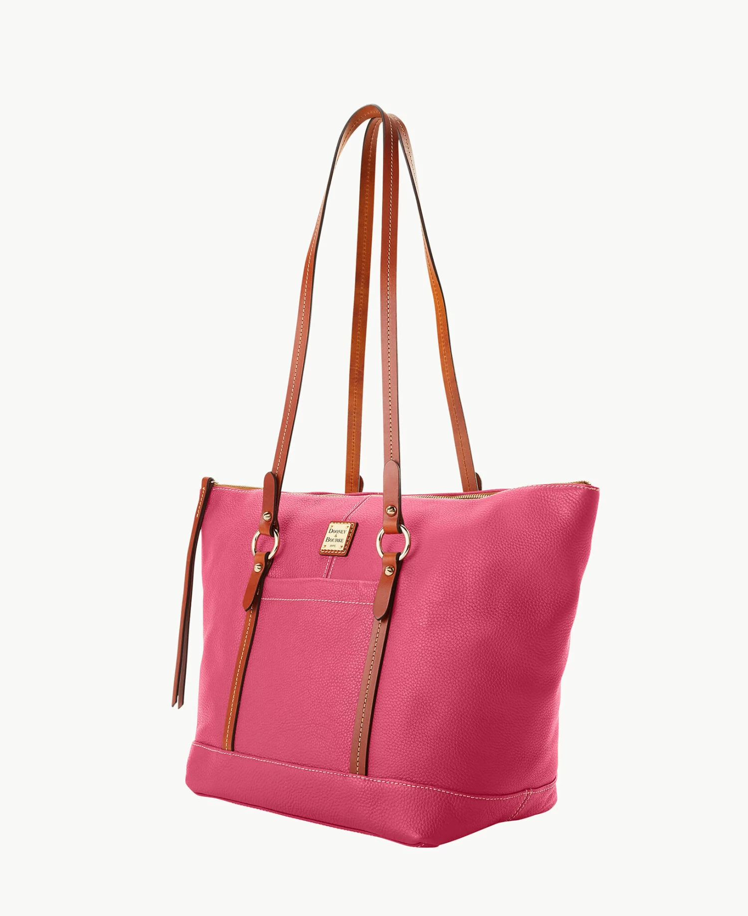 Pebble Grain Tilly Tote Hot Pink Pebble Grain Tilly Tote Hot Pink -Florentine Shop B1665G AWHPPATN ALT1