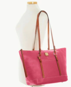 Pebble Grain Tilly Tote Hot Pink 4 Pebble Grain Tilly Tote Hot Pink -Florentine Shop B1665G AWHPPATN ALT4