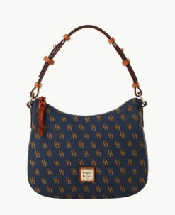 Gretta Small Kiley Hobo Navy