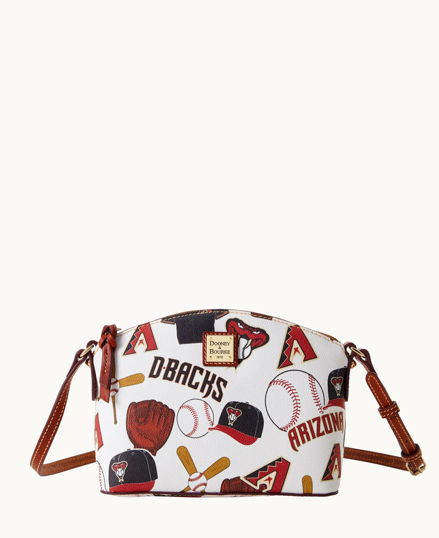 MLB Diamondbacks Suki Crossbody DIAMONDBACKS MLB Diamondbacks Suki Crossbody DIAMONDBACKS -Florentine Shop B1696G QUMWPATNDBAK 1