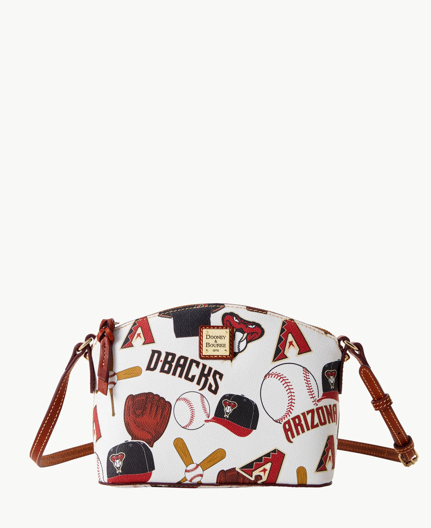 MLB Diamondbacks Suki Crossbody DIAMONDBACKS MLB Diamondbacks Suki Crossbody DIAMONDBACKS -Florentine Shop B1696G QUMWPATNDBAK