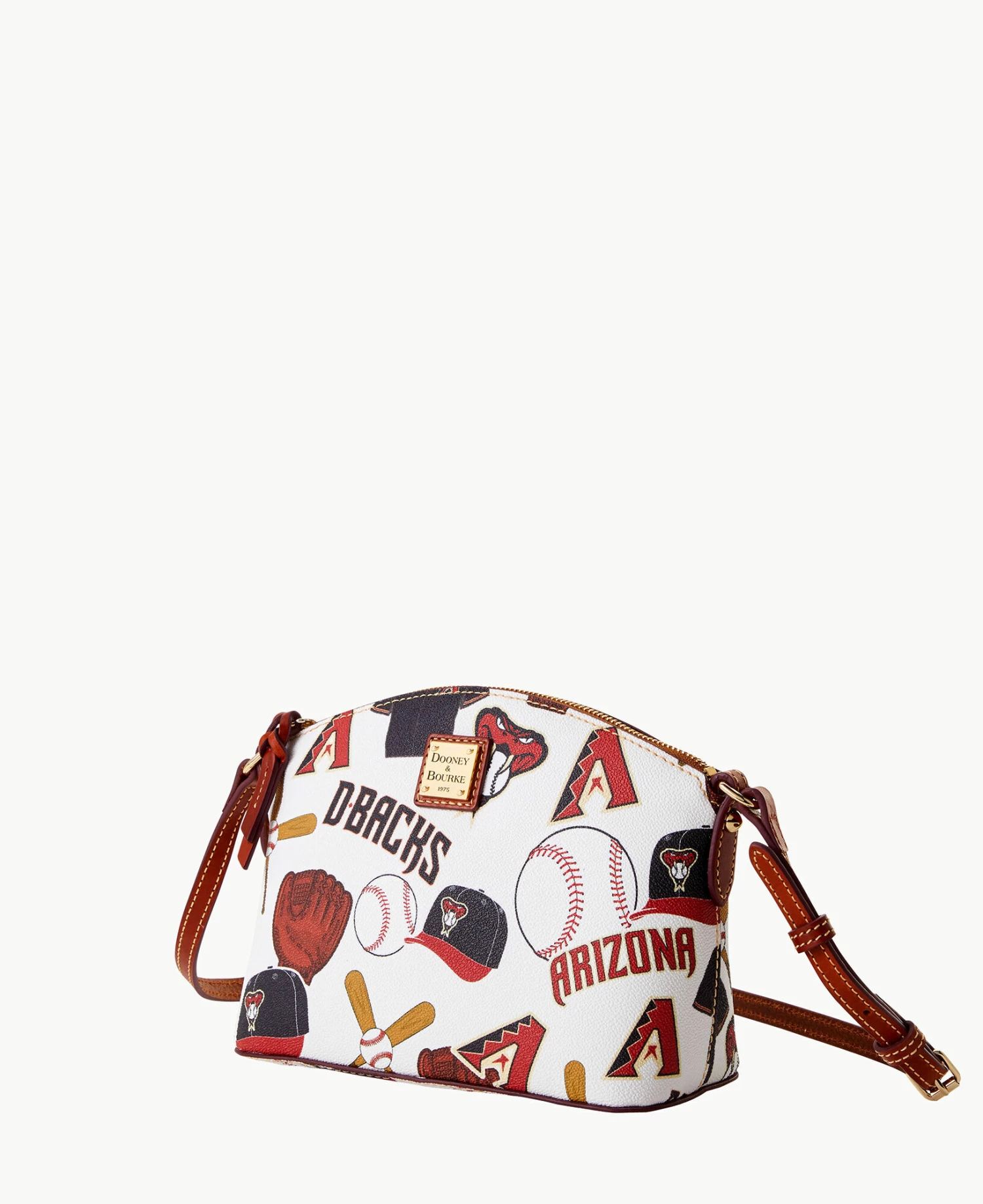MLB Diamondbacks Suki Crossbody DIAMONDBACKS MLB Diamondbacks Suki Crossbody DIAMONDBACKS -Florentine Shop B1696G QUMWPATNDBAK ALT1
