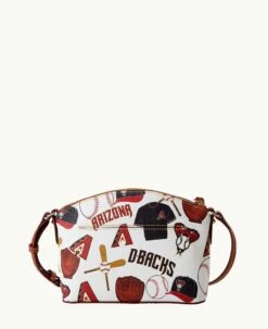MLB Diamondbacks Suki Crossbody DIAMONDBACKS 8 MLB Diamondbacks Suki Crossbody DIAMONDBACKS -Florentine Shop B1696G QUMWPATNDBAK ALT3 1