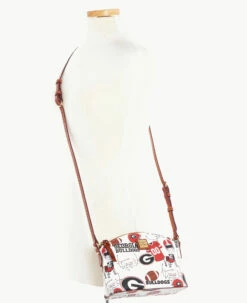 Collegiate University Of Georgia Suki Crossbody Georgia -Florentine Shop B1696G QXMWPATNGEA0 ALT4